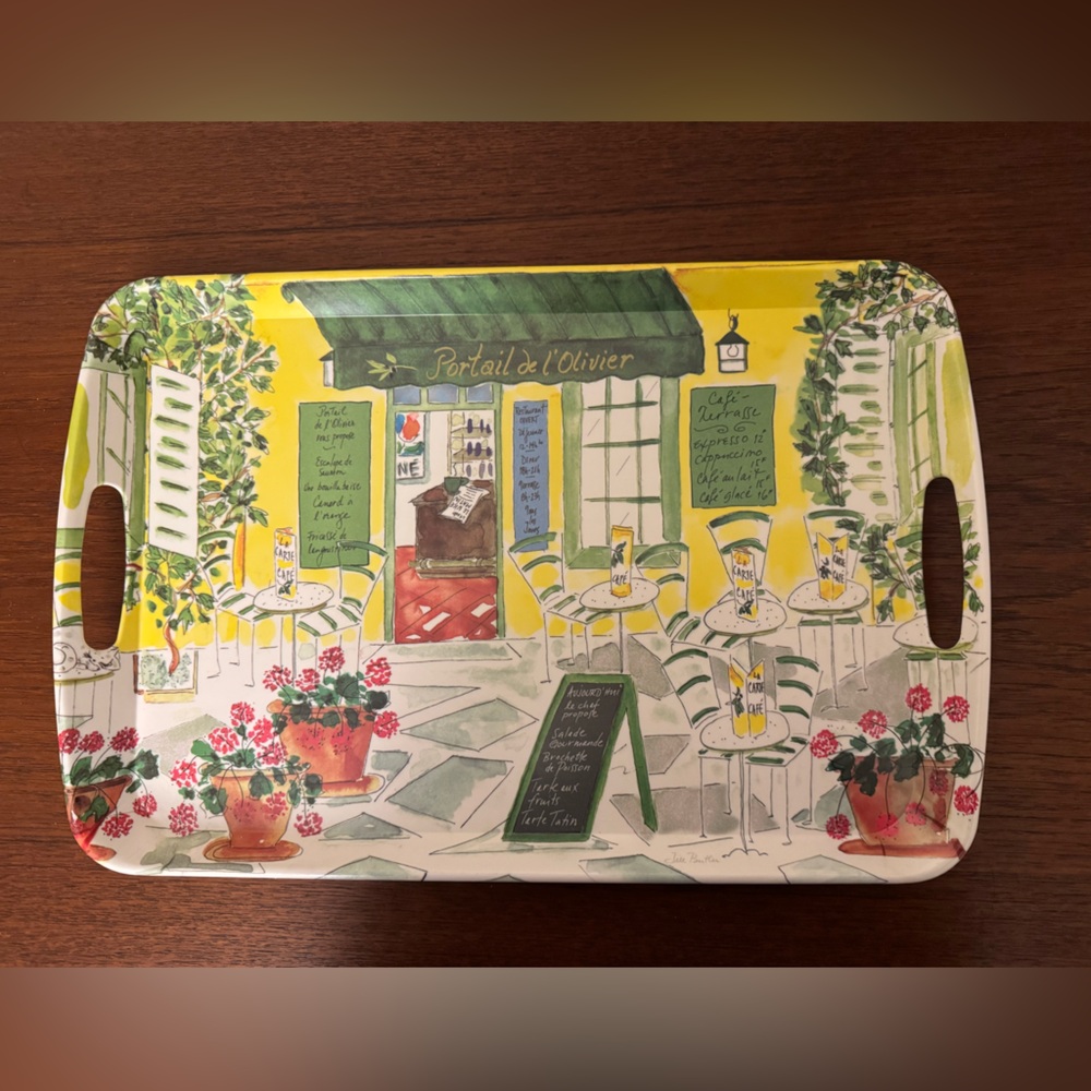Vintage Italian Mebel Melamine Tray